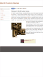 Mobile Screenshot of merrittcustomhomes.com